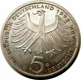 Obrazek 2 dla: 5 marek 1975 Albert Schweitzer Niemcy