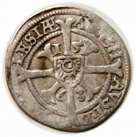 Obrazek dla: 1 krajcar 1563 Ferdynand I Habsburg Wrocław