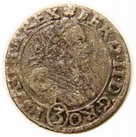 Obrazek dla: 3 krajcary 1626 Ferdynand II Habsburg Wrocław