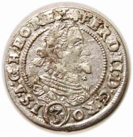 Obrazek dla: 3 krajcary 1630 Ferdynand II Habsburg Wrocław