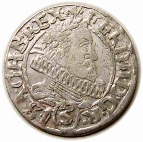 Obrazek dla: 3 krajcary 1633 Ferdynand II Habsburg Wrocław