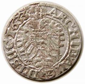 Obrazek 2 dla: 3 krajcary 1633 Ferdynand II Habsburg Wrocław