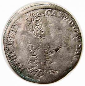 Obrazek dla: 3 krajcary 1721 Karol II Habsburg Praga