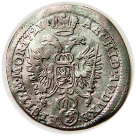 Obrazek 2 dla: 3 krajcary 1721 Karol II Habsburg Praga