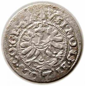 Obrazek 2 dla: 3 krajcary 1620 Henryk Wacław i Karol Fryderyk Księstwo Ziębicko  Oleśnickie Oleśnica