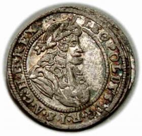 Obrazek dla: 1 krajcar 1698 Leopold I Habsburg Opole