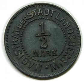 Obrazek 2 dla: 1/2 marki Gorzów Wielkopolski / Landsberg a. Warthe