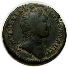 Obrazek 2 dla: 1 krajcar 1762 Maria Teresa Habsburg Austria