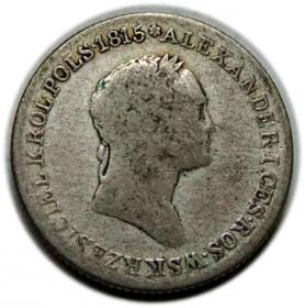 Obrazek dla: 1 złoty 1827 Aleksander I Romanow Królestwo Polskie Warszawa