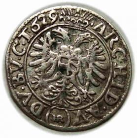 Obrazek 2 dla: 3 krajcary 1629 Ferdynand II Habsburg Wrocław
