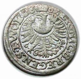 Obrazek 2 dla: 3 krajcary 1669 Chrystian Wołowski Księstwo Brzesko  Legnicko  Wołowskie Brzeg