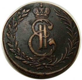 Obrazek dla: 5 kopiejek 1769 Katarzyna II Wielka Syberia Suzun
