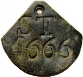 Obrazek dla: Żeton ST 1666 Wielkopolska