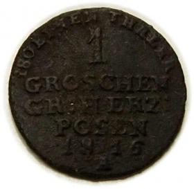 Obrazek dla: Grosz 1816 Fryderyk Wilhelm III Wielkie Księstwo Poznańskie Berlin