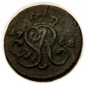Obrazek 2 dla: Półgrosz 1768 Stanisław August Poniatowski Kraków