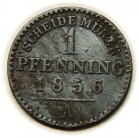 Obrazek dla: 1 fenig 1856 Fryderyk Wilhelm IV Prusy Berlin