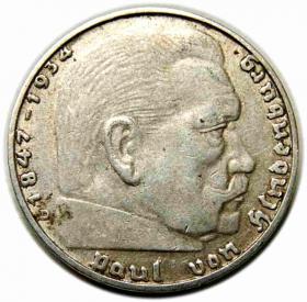 Obrazek dla: 2 marki 1938 D Monachium Niemcy