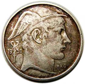 Obrazek dla: 20 franków 1950 Belgia
