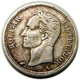 Obrazek dla: 1 boliwar 1960 Wenezuela