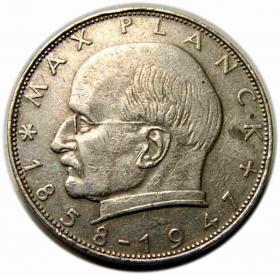 Obrazek 2 dla: 2 marki 1962 Niemcy Max Planck