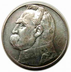 Obrazek dla: 10 złotych 1936 Józef Piłsudski Warszawa