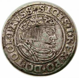 Obrazek dla: Grosz 1532 Zygmunt I Stary Prusy Królewskie Toruń