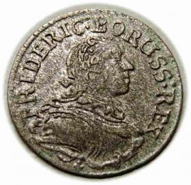 Obrazek dla: 1 krajcar 1754 Fryderyk II Wielki Prusy Wrocław