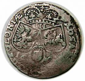 Obrazek 2 dla: Trojak 1648 Jan III Sobieski Kraków