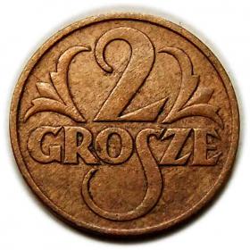 Obrazek dla: 2 grosze 1937 II RP Warszawa