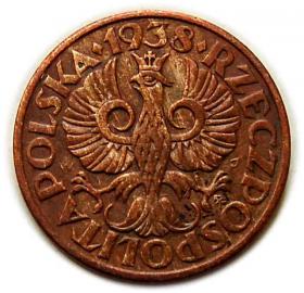 Obrazek 2 dla: 2 grosze 1938 II RP Warszawa