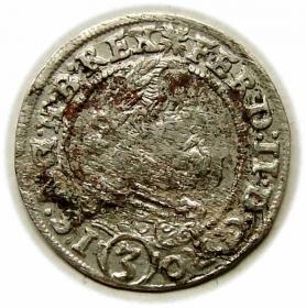 Obrazek dla: 3 krajcary 1630 Ferdynand I Habsburg Wrocław