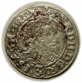 Obrazek dla: 3 krajcary 1631 Ferdynand I Habsburg Wrocław