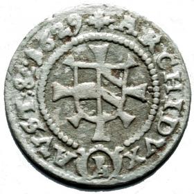 Obrazek 2 dla: 1 krajcar 1629 Ferdynand III Habsburg Kłodzko