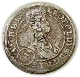 Obrazek dla: 3 krajcary 1696 Leopold I Habsburg Brzeg