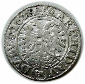 Obrazek 2 dla: 3 krajcary 1628 Ferdynand I Habsburg Wrocław