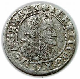 Obrazek dla: 3 krajcary 1637 Ferdynand III Habsburg Wrocław