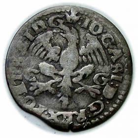 Obrazek 2 dla: Dwugrosz 1650 Jan Kazimierz Bydgoszcz