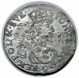 Obrazek dla: Szóstak 1662 Jan Kazimierz Bydgoszcz