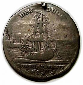 Obrazek dla: Dwugrosz 1717 August II Mocny Sas Drezno