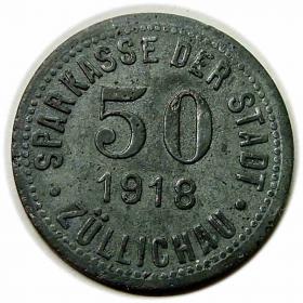 Obrazek dla: 50 fenigów 1918 Sulechów / Zullichau