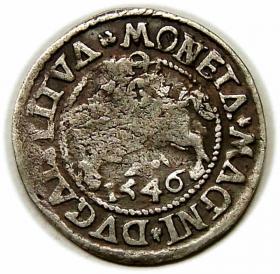 Obrazek dla: Półgrosz 1546 Zygmunt II August Wilno