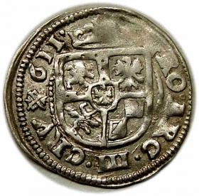 Obrazek 2 dla: 3 krajcary 1611 Jan Jerzy Hohenzollern Księstwo Karniowskie Karniów
