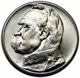 Obrazek dla: 5 złotych 1936 Józef Piłsudski II RP Warszawa