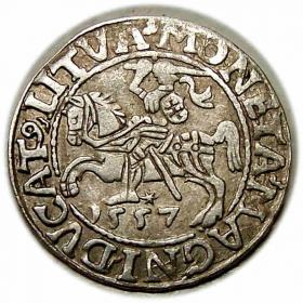 Obrazek dla: Półgrosz 1557 Zygmunt II August Wilno