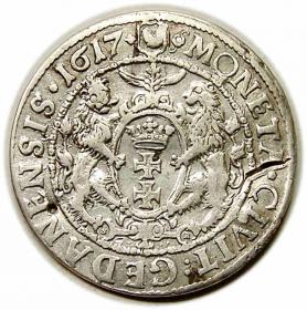 Obrazek 2 dla: Ort 1617 Zygmunt III Waza Gdańsk