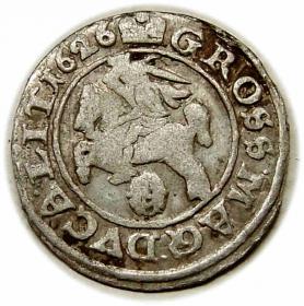 Obrazek 2 dla: Grosz 1626 Zygmunt III Waza Wilno