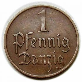 Obrazek dla: 1 fenig 1926 Wolne Miasto Gdańsk Berlin
