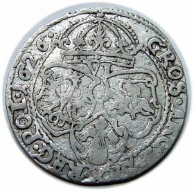 Obrazek 2 dla: Szóstak 1626 Zygmunt III Waza Kraków