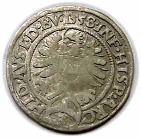 Obrazek 2 dla: 3 krajcary 1558 Ferdynand I Habsburg Austria Wiedeń