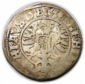 Obrazek 2 dla: 3 krajcary 1556 Ferdynand I Habsburg Austria Linz